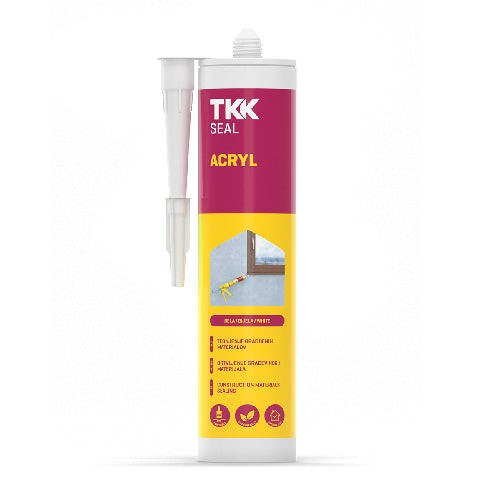 Sigillante Seal Acryl- 300 Ml - Bianco- Tkk- Pezzi 1