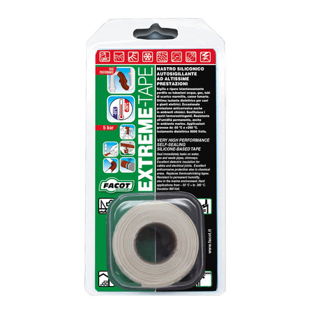 Nastro Siliconico Autovulcanizzante Extreme-Tape- H 25,4 Mm X 3 M- Facot- Pezzi 1