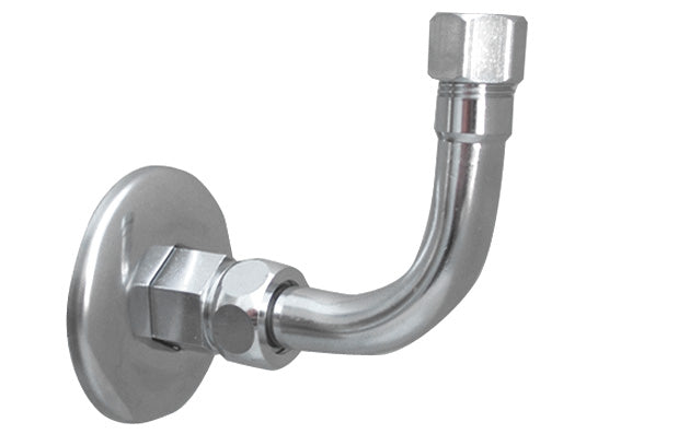 Curvetta Sottolavabo A 90 ° Completa- 1/2 X 3/8 Diam. 10- Debor- Pezzi 2