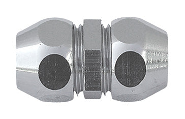 Raccordo Diritto Doppio Con Dadi Conici Cromato- 1/2 X 1/2 Diam. 12- Alber- Pezzi 1