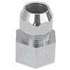 Raccordo Mf Con Dado Conico Cromato- 3/8 X 3/8 Diam. 10- Alber- Pezzi 1