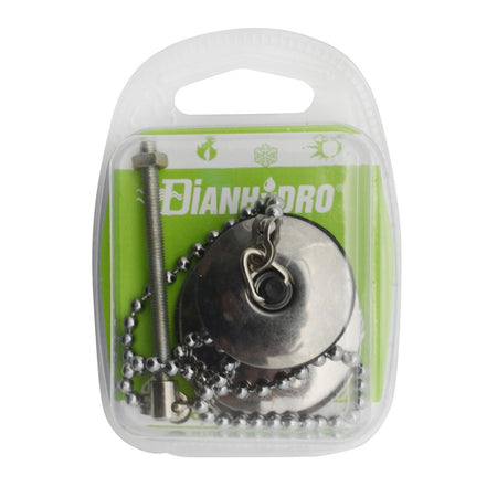 Tappo In Gomma Per Lavello Misura Grande Blister- Diam. 52- Faidf- Pezzi 1