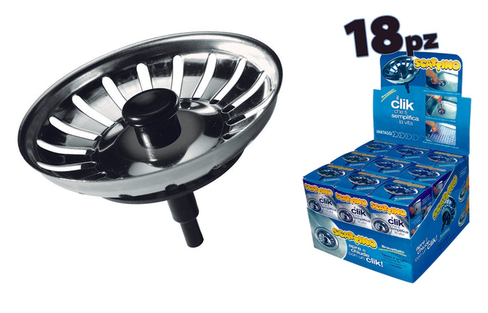 18 Pz Espositore Tappi Scattino- Dh- Pezzi 1