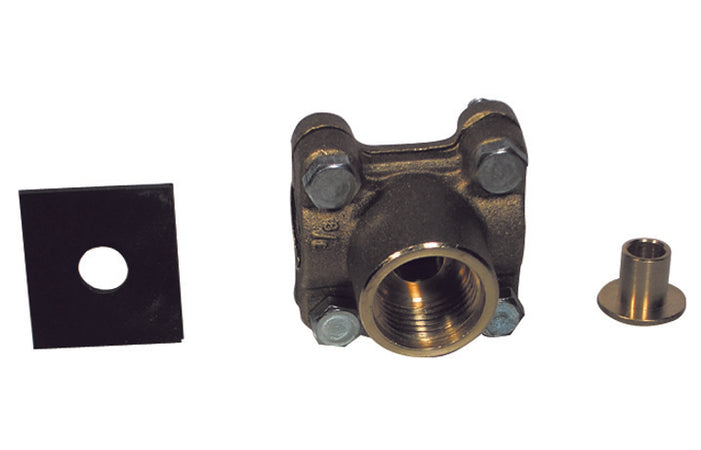 Presa Rapida D'Acqua In Ottone Per Tubo (Ruba Acqua)- 3/8 Foro D.10 Mm Fil. 1/2F- Dh- Pezzi 1