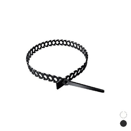 20 Pz Fascette Flexi-Fix Multiuso Mm 9 X 320- Bianca- Fisch- Pezzi 1