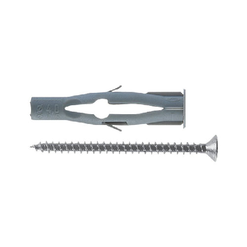 Tassello Con Vite Fischer Per Truciolare Fu-V- 10 X 60V- Fisch- Pezzi 25