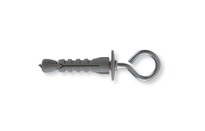 Tassello Nylon Con Occhiolo Chiuso- Diam. 9 Mm- Fisch- Pezzi 100