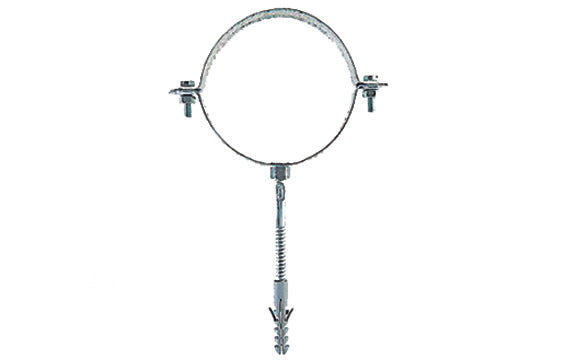 Collare Fischer In Acciaio Zincati Tondi Scp T- Diam. 100- Fisch- Pezzi 50