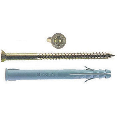 Tassello Con Vite A Croce S Rs Z Fischer- S6 Rs 60- Fisch- Pezzi 100