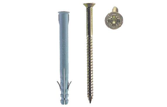 Tassello Con Vite A Croce S Rs Z Fischer- S6 Rs 60- Fisch- Pezzi 100