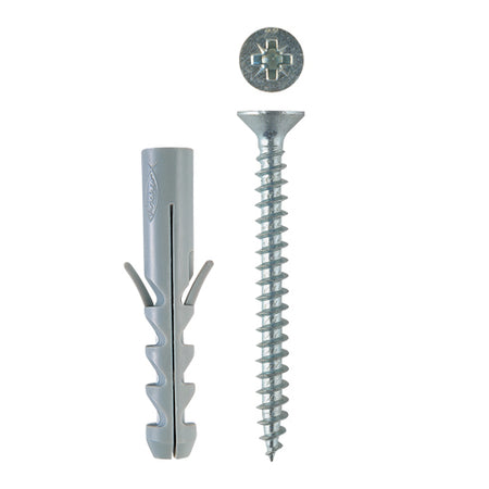 Tassello Con Vite Acciaio Sv Fischer- 6- Fisch- Pezzi 100