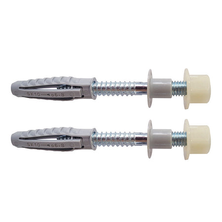 2 Pz Elementi Di Fissaggio Fischer Per Cassetta Di Scarico Wdc- Tass 10 Viti M8X80- Fisch- Pezzi 1