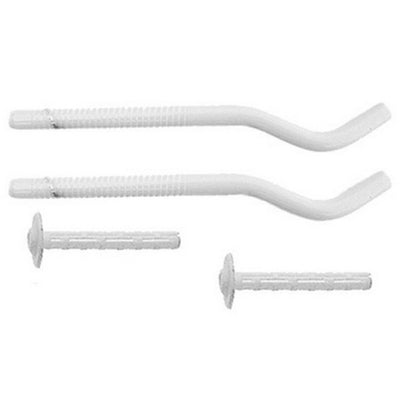 2 Pz Mensole Per Radiatori In Ghisa Bianca- Diam. 16 X 200- Oter- Pezzi 1