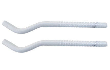 2 Pz Mensole Per Radiatori In Ghisa Bianca- Diam. 16 X 230- Oter- Pezzi 1