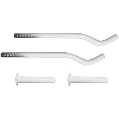 2 Pz Mensole Per Radiatori In Alluminio- Diam.12 X 170- Oter- Pezzi 1