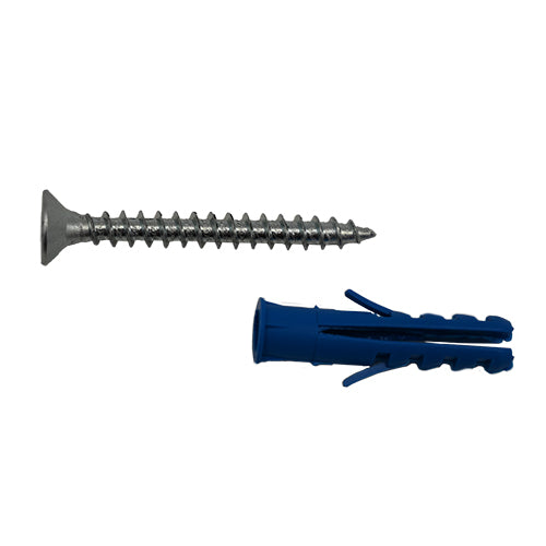 Tassello Universale In Nylon Con Vite Tps- 6X30 Con Vite 4,5X40 Dianflex- Senza- Pezzi 1