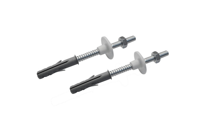 2 Pz Fissaggi Per Lavabo Con Dado In Acciaio- M10 X 120Mm- Dh- Pezzi 1