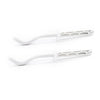2 Pz Mensole Filettate Per Radiatori In Alluminio Verniciata- 9 X 220 Mm- Dh- Pezzi 1