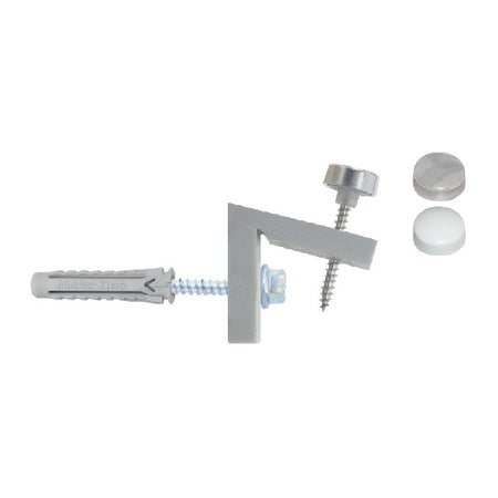 2 Pz Fissaggi Per Sanitari Fori Laterali- Tass 10X50 Vite6X60 Vite5X60- Friul- Pezzi 1