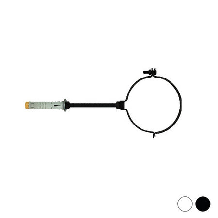 Collare Con Snodo Per Tubi Fumo Smoke- D. 100 Bianco- Friul- Pezzi 1