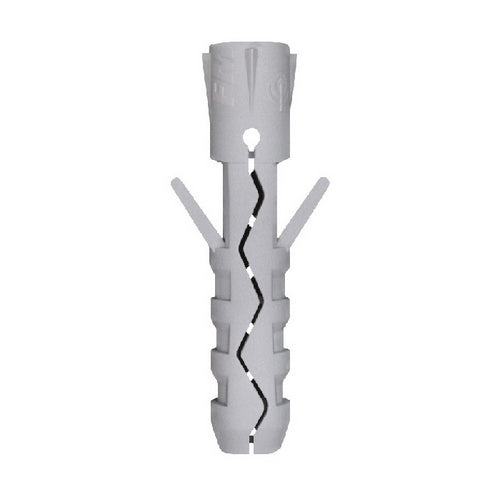 + Tasselli In Nylon Tu Senza Bordo- 8X40 (Pz 100)- Friul- Pezzi 1