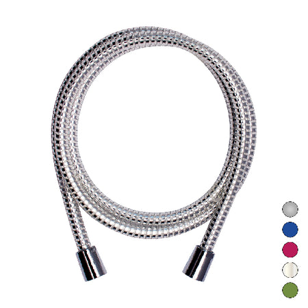 Flessibile Doccia Antitorsione In Pvc- Rosso Magenta - Cm 150- Dh- Pezzi 1