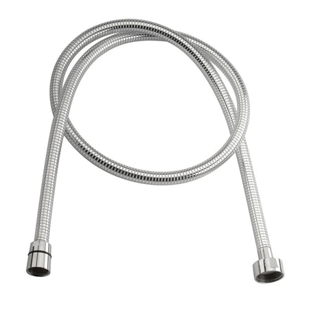 Flessibile Doccia Con Piattella Cromata Cm 120- Cromo- Remer- Pezzi 1