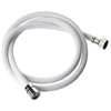 Flessibile Per Doccia In Nylon Bianco- Cm 200- Remer- Pezzi 1