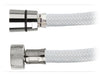 Flessibile Per Doccia In Nylon Bianco- Cm 200- Remer- Pezzi 1