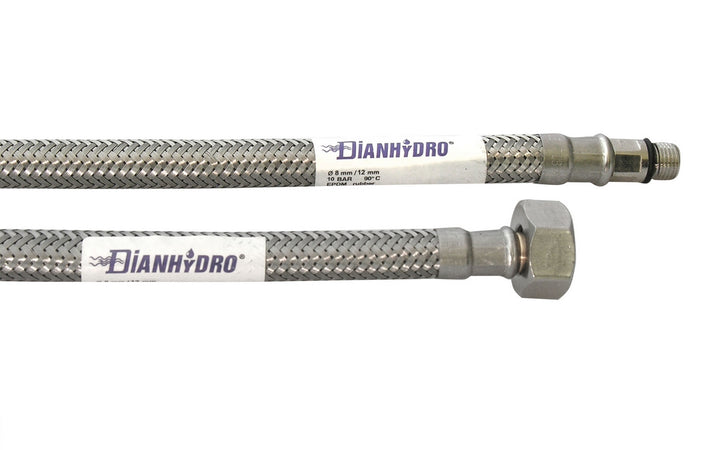 Flessibile Per Rubinetterie Monocomando- 3/8 Cm. 100 Diam. 10- Dh- Pezzi 1