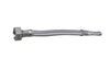 Flessibile Inox Prolungato Per Rubinetterie Monoforo- F 3/8 Cm. 50 Diam. 10- Dh- Pezzi 1