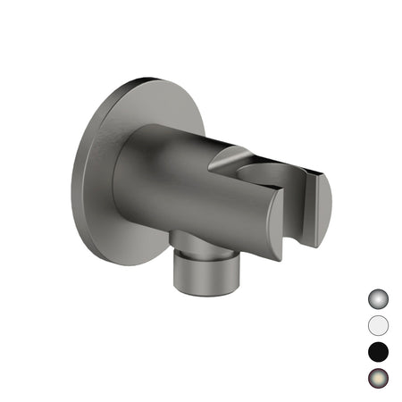 Supporto Minimal Con Presa Acqua- Bianco Opaco- Remer- Pezzi 1