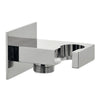 Presa Acqua Ottone Con Supporto 1/2M X 1/2M- Cromo- Damas- Pezzi 1