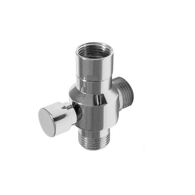 Supporto Per Doccia Con Deviatore Fmm- Cromo 1/2X1/2X1/2- Alber- Pezzi 1