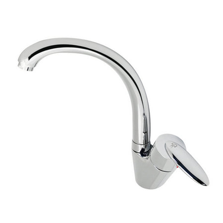 Monocomando Lavello Monoforo Canna Alta Como- Cromo- Dh- Pezzi 1