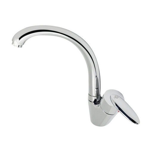 Monocomando Lavello Monoforo Canna Alta Como- Cromo- Dh- Pezzi 1