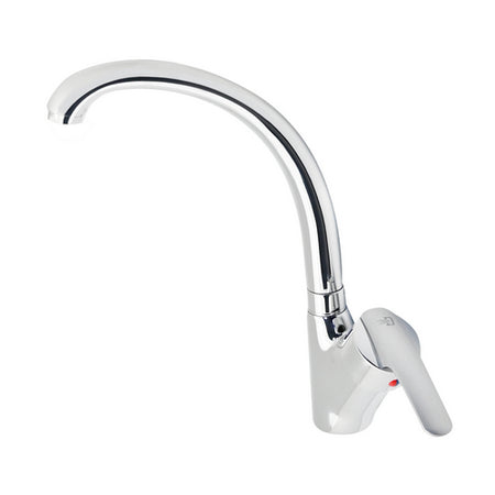 Monocomando Lavello Monoforo Canna Alta Palermo- Cromo- Dh- Pezzi 1