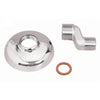 Eccentrico Ottone Cromato C/Spostamento- 1/2 X 3/4 Mm. 25- Dh- Pezzi 1