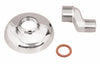 Eccentrico Ottone Cromato C/Spostamento- 1/2 X 3/4 Mm. 25- Dh- Pezzi 1