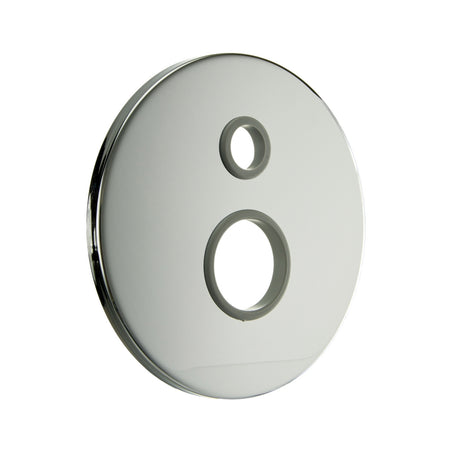 Piastra Tonda Liscia Per Incasso Doccia D.35 C/Deviatore- Cromo- Pb- Pezzi 1