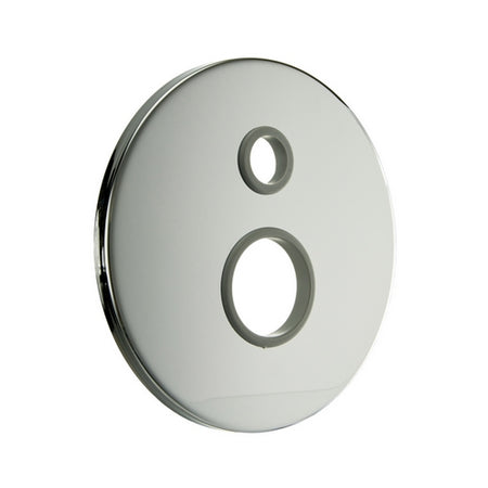 Piastra Tonda Liscia Per Incasso Doccia D. 40 C/Deviatore- Cromo- Pb- Pezzi 1