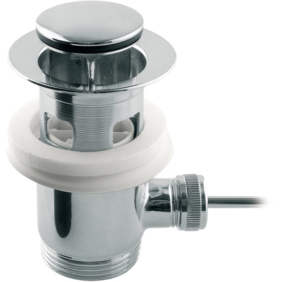 Scarico Con Tappo Per Lavabo E Bidet- 1- Dh- Pezzi 1