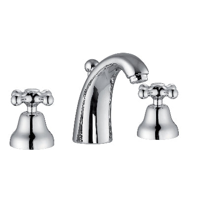 Batteria Lavabo Canna Alta Serie Marea- Cromo- Pb- Pezzi 1