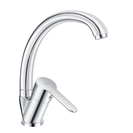 Miscelatore Monocomando Lavello Canna Alta Serie Iole- Cromo- Dh- Pezzi 1