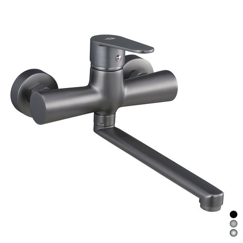 Miscelatore Monocomando Lavello A Muro Serie Lizzy- Cromo- Dh- Pezzi 1