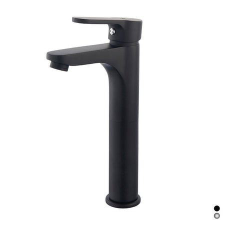 Miscelatore Monocomando Lavabo Alto Cm 23,5 Serie Paco- Cromo- Dh- Pezzi 1
