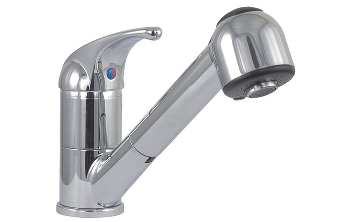 Monocomando Lavello Monoforo C/Doccetta Estraibile Serie Marzia- Cromo- Euror- Pezzi 1