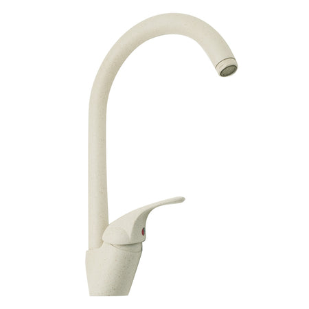 Miscelatore Lavello Canna Alta Girevole Serie Marzia- Granito Avena- Euror- Pezzi 1