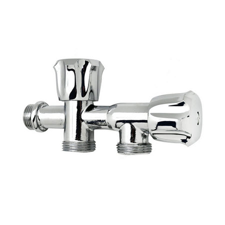 Rubinetto Con Attacco Lavatrice E Lavastoviglie- 1/2 X 3/4 X 3/4- Dh- Pezzi 1