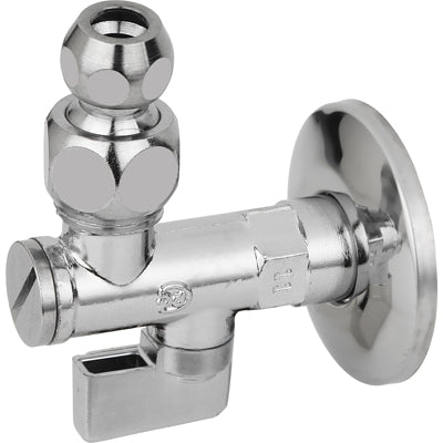 Rubinetto Sottolavabo Compact A Sfera Con Filtro A Snodo- 1/2X10 Dn 8/Pn 10- Bugat- Pezzi 1